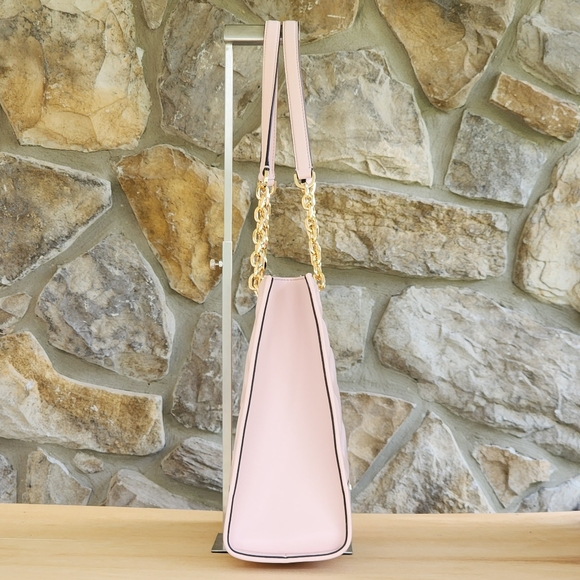 Michael Kors Serena Large Shoulder Bag Pink - Picture 2 of 8